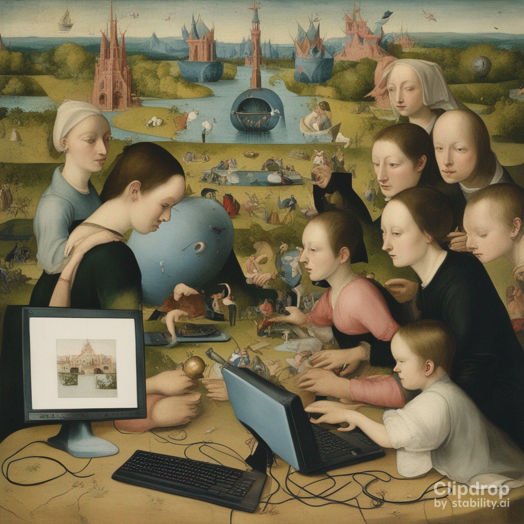 Hieronymus Bosch -  Digital Garden