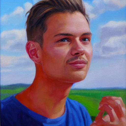 Painting of Felix